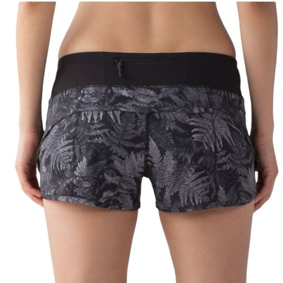 Lululemon Speed Shorts Kindred Spirt Multi Size 8 Running Shorts - Picture 2 of 7